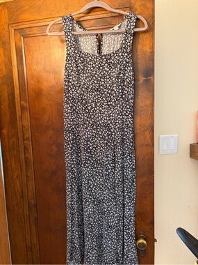 American Eagle Outfitters Black and White Floral Dress